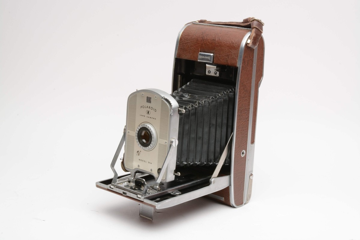 Polaroid Land camera Model 95A, clean, Vintage | eBay