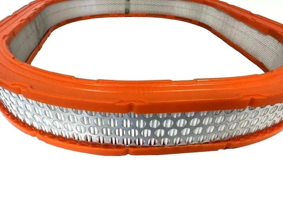 Elemento de filtro de ar oval laranja pacote com seis para HEMI 440 340 Plymouth Cuda RT TA AAR - Imagem 3 de 3