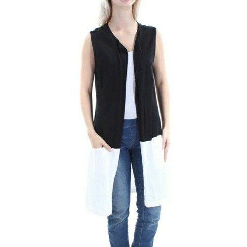 Vince Camuto Sweater Vest S Black Color 