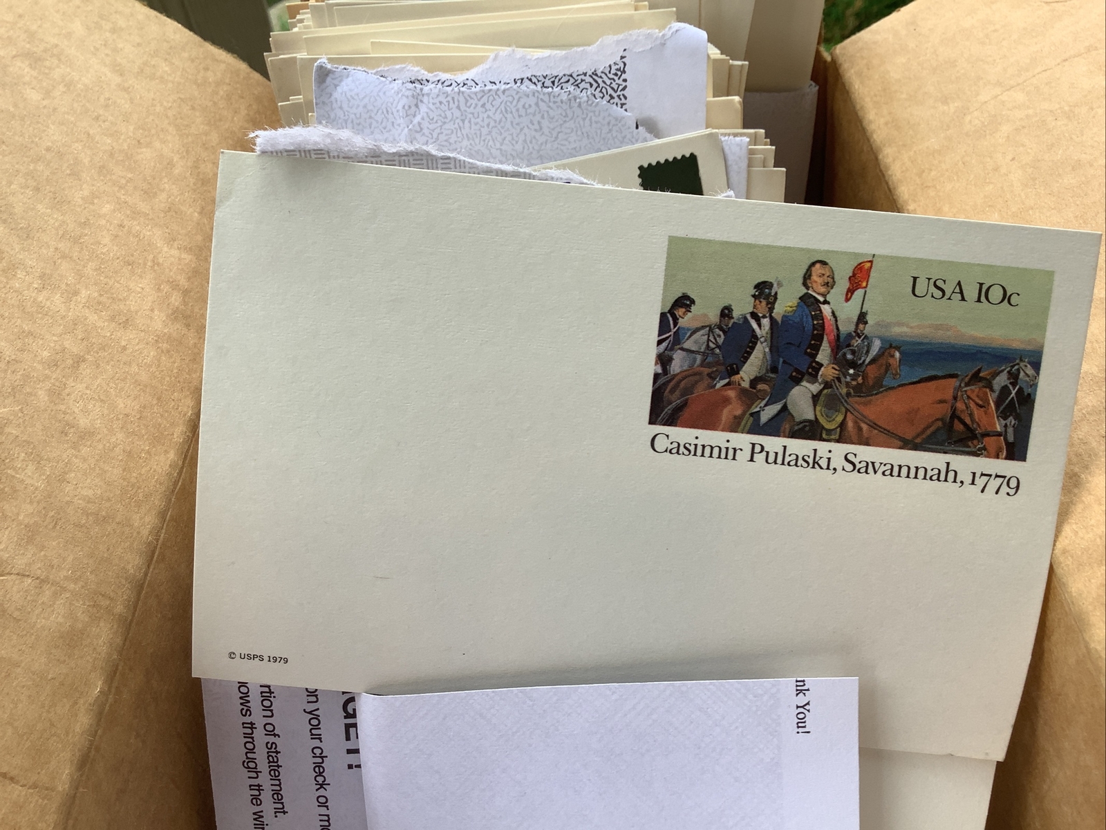 US. Scott UX79. 10c. Casimir Pulaski, Savannah, 1779. Postal Cards. MNH ...