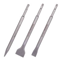Wolfcraft MeißEl Set 3 Teilig Sds Plus Schaft SpitzmeißEl FlachmeißEl 250Mm