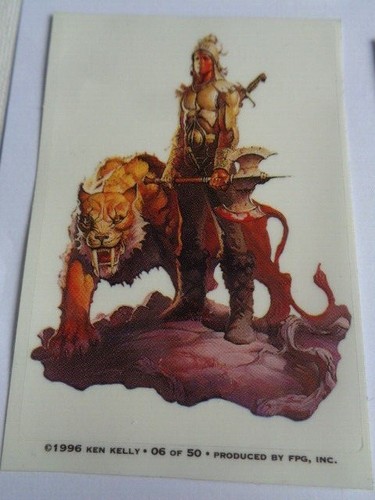 Individual Stickers Of Mike Ploog / Bernie Wrightson & Ken Kelly inc Auto No 16 - Picture 91 of 126