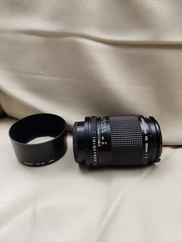 Excellent Canon FD 100mm f2 Lens