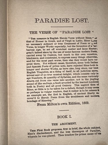 PARADISE LOST JOHN MILTON SUPERB EDITION H.M. CALDWELL PUBLISHERS Circa 1900 - Picture 8 of 12