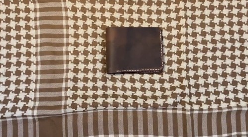 Brown Leather Bifold Wallet, Genuine Leather Wallet for Man - Picture 14 of 14