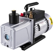 12CFM 1/4HP High Performance Rotary Vane Deep Vacuum Pump HVAC Field Tool 1Stage