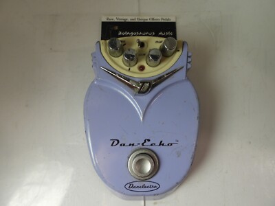 Danelectro Dan Echo Effects Pedal Delay Free USA Shipping