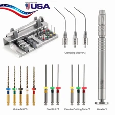 Dental Root Canal File Extractor Broken Files Removal Kit Endo Rescue Retrieval