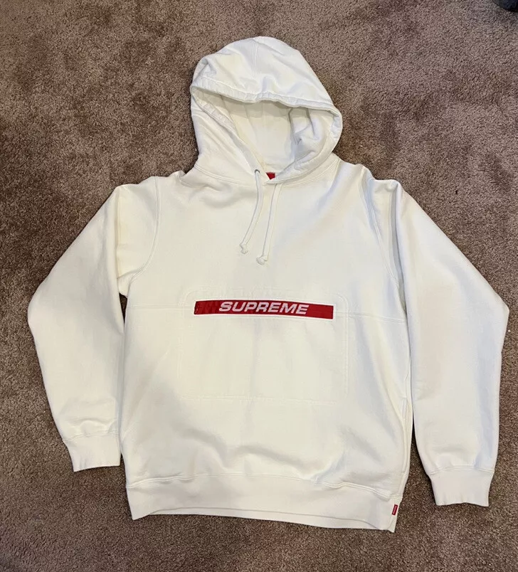 Supreme Zip Pouch Hooded Sweatshirt