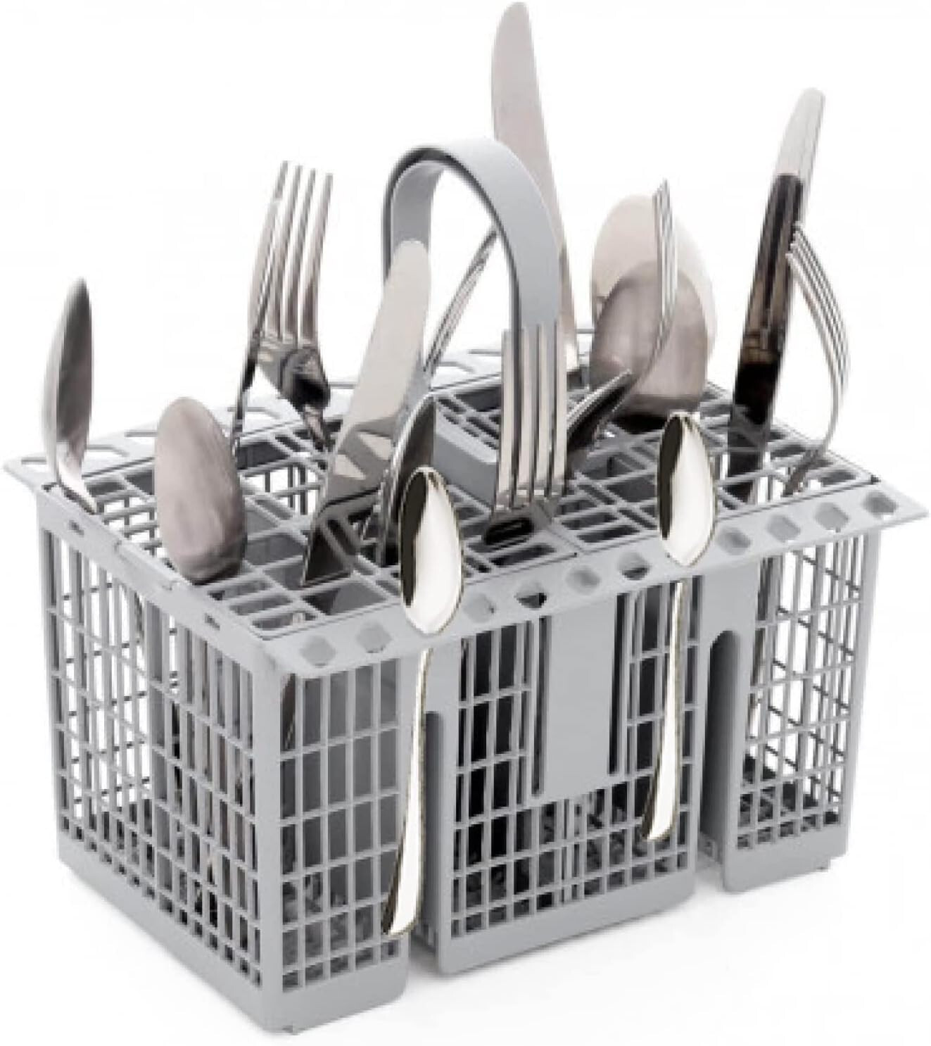 Indesit C00257140 Grey Cutlery Dishwasher Basket L 20.8 cm x W 16 cm x