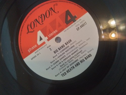 Ted Heath Big Band Bash Vinyl VG london sp 44017. J - Picture 4 of 8
