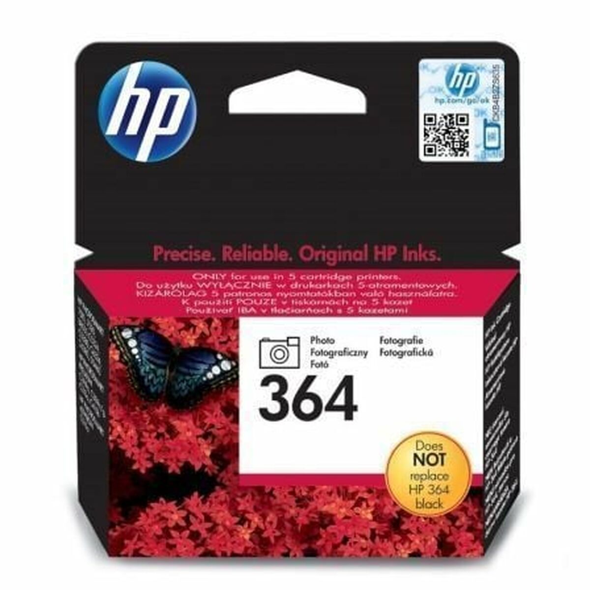 Cartuccia Ad Inchiostro Originale Hp Cb317ee Nero