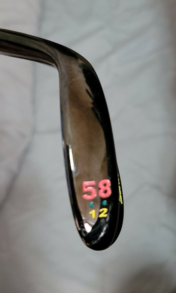 Used Custom RH Cleveland CG15 58 degree 2Dot 12 Bounce Lob Wedge eBay