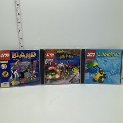 LEGO Island LEGO Creator Harry Potter Windows PC CD-ROM