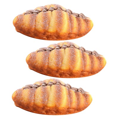 3 Stück Simulation Brotmodell Künstliches Brot Fotografie Fake Bread Shop