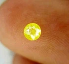 YELLOW ROUND CUT NATURAL DIAMOND LOOSE 0.28cts