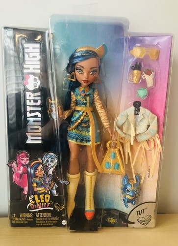 Monster High Cleo De Nile Fashion Doll + Accessories - New in Box - Picture 5 of 10