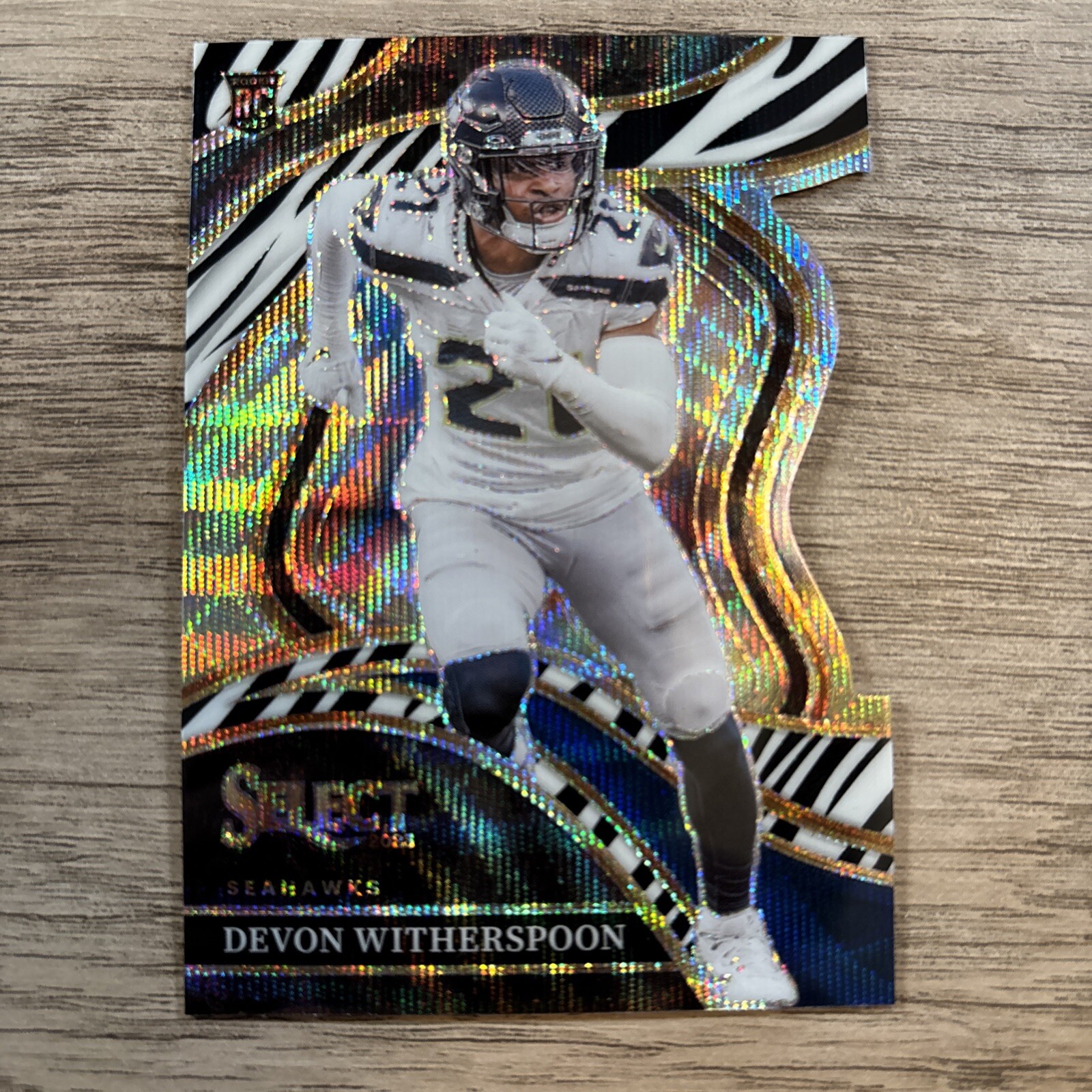 2023 Select Football Devon Witherspoon Club Level Zebra SSP