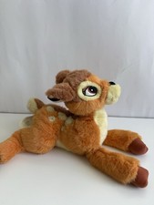 Disney Store Exclusive Walt Disney Bambi 13" Sitting Plush Stuffed Toy