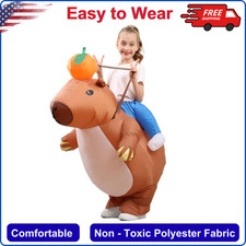 Inflatable Costumes for Kids Capybara Halloween Inflatable Costume for Girls Boy