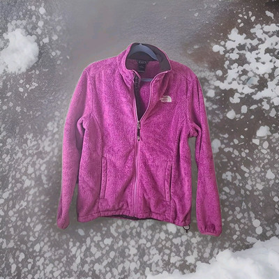 NorthFace Large Jacket  Fleece Outdoors Lightweight Casual Womens 20'' Chest