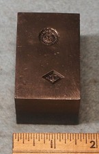 RHODE ISLAND STATE COLLEGE Seal STEEL STAMPING DIE Robbins RC458