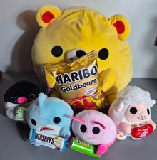 Zuru Snackles Lot of 5 Plush 1 Large 4 Mini