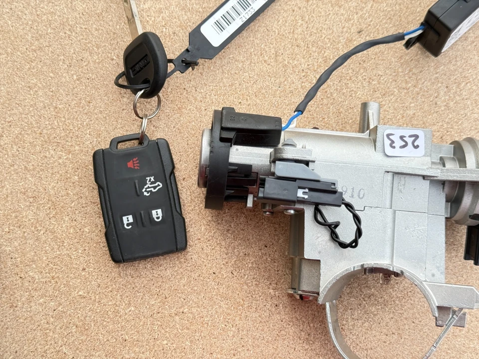 GMC SIERRA 2500 HD 2020-2023 bloqueo de encendido con llave e inmovilizador OEM 13516351 Foto 3 de 4