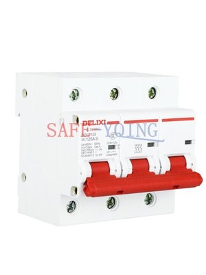 1PCS NEW Delixi DZ47-125 3P 3-Phase Switch 80A/100A/125A Circuit Breaker *kk