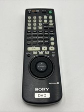 Sony DVD  TV Remote Control RMT-D112A Tested Works GENUINE OEM