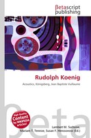 Lambert M. Surhone (U. A.) | Rudolph Koenig | Taschenbuch | Englisch (2026)