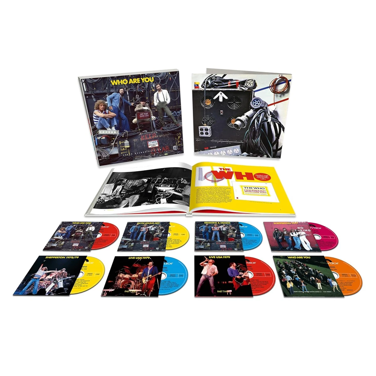 洋楽 The Who  - Super Deluxe Edition The Who Who Are You Super Deluxe Box Set Limited 7CD + Blu-ray