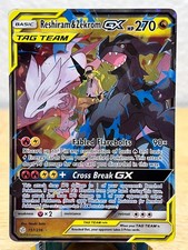 Cosmic Eclipse Reshiram & Zekrom GX 157/236 Holo GX Rare Pokemon NM/M on eBay