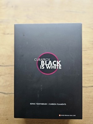 Curaprox Black is white Hydrosonic Elektrische Schallzahnbürste - Mattschwarz