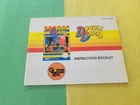 Original Vintage NES Nintendo Double Dare Instruction Booklet ONLY!
