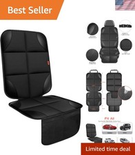 Eco-Friendly Waterproof Car Seat Cover with Storage Pockets - Universal Fit