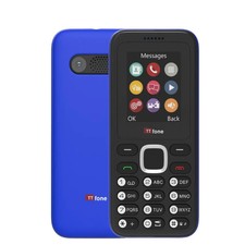 TTfone TT150 Blue Twin SIM PAYG GiffGaff Unlocked Phone