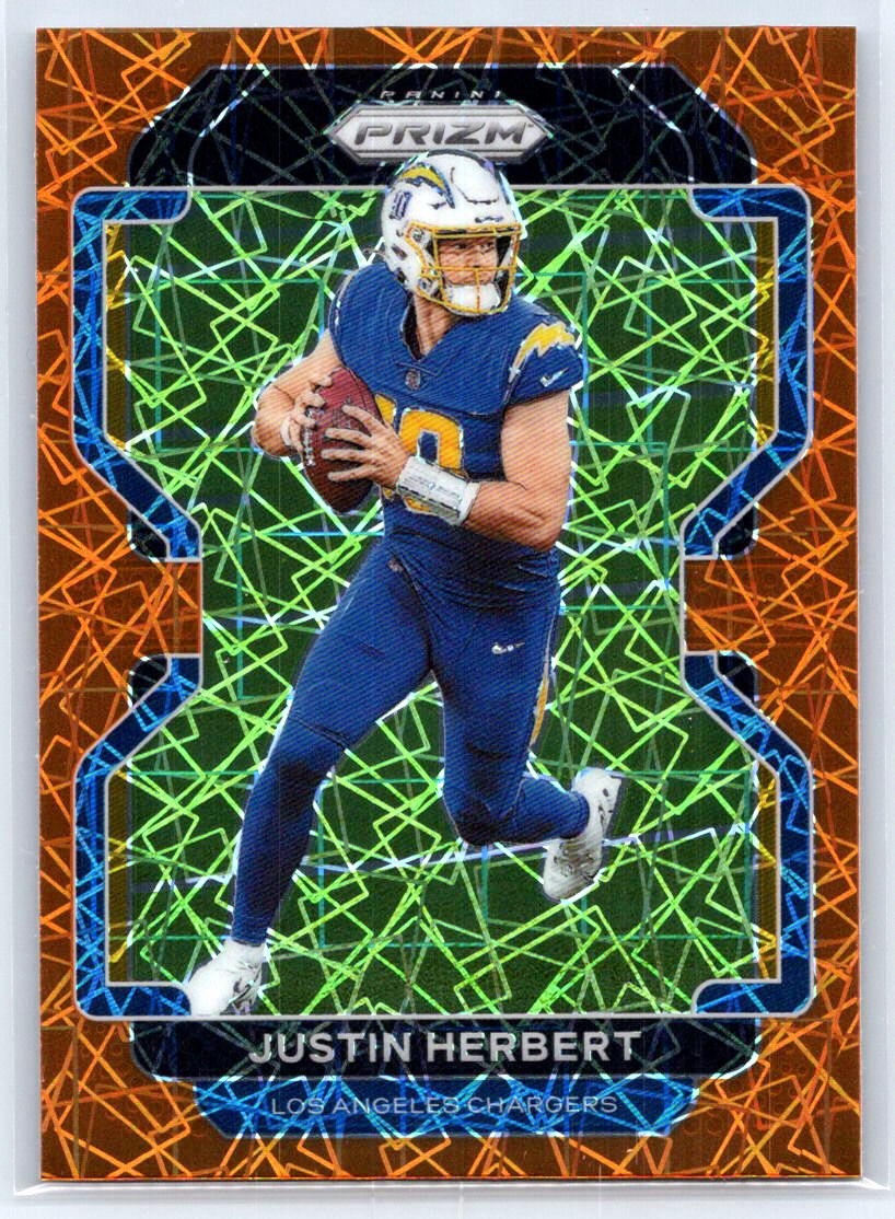 2021 Panini Prizm #169 Justin Herbert Disco