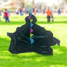 Storybook Wishes Halloween Dinosaur Cape Green