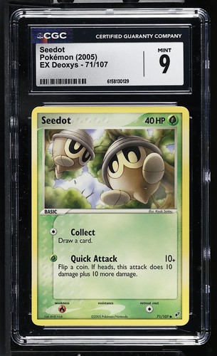 Seedot graded CGC 9 for sale on eBay