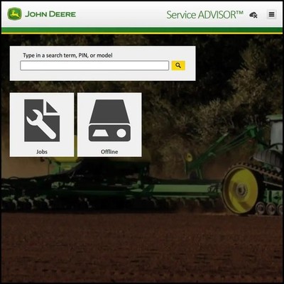 John Deere Service Advisor (2025) CF+AG