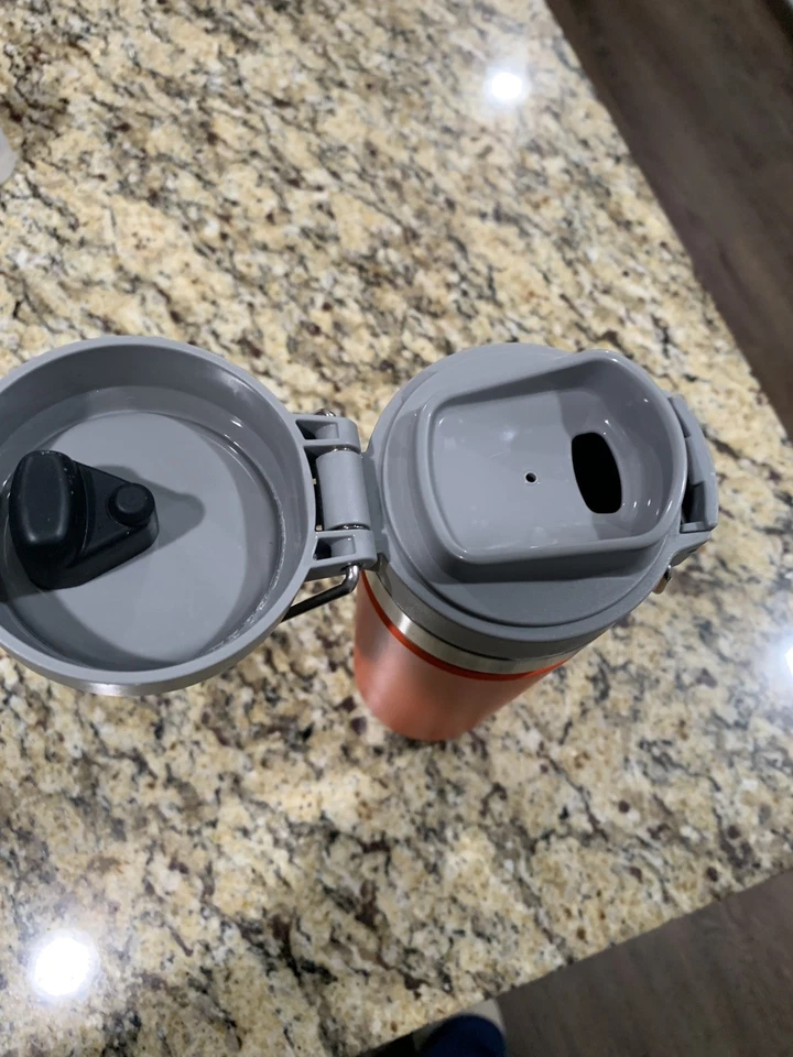 Botella de agua Stanley Quick Flip Go 24 oz - Tigerlily Foto 3 de 4