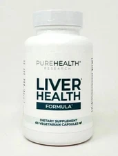 PUREHEALTH Research LIVER HEALTH Formula 60 Capsules EXP 4/2027