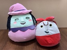 Shock Nightmare Before Christmas 11  Squishmallows New Nwt Plush 8  Lock Set