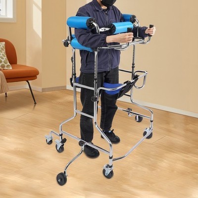 Adult Walker Aid Ergonomic Standing Walker Rehabilitation Walking Aids Homes
