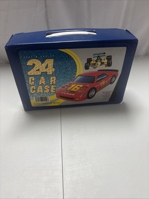 Vintage Tara Toy Corporation Made In Usa 24 Car Case Style No. 20150 Nothing.