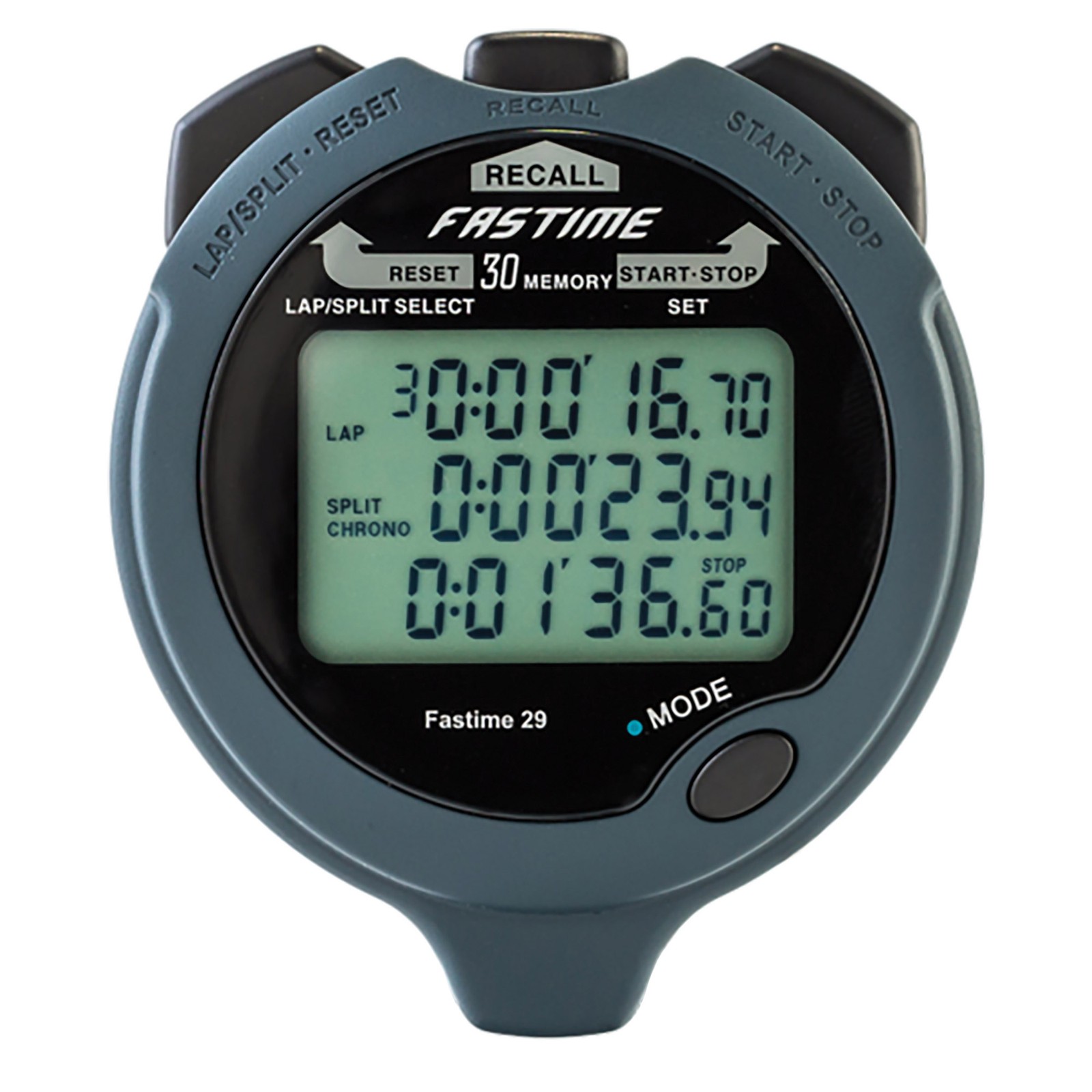 AST Fastime 29 Professional Stopwatch / Timer (30 Lap Memory) - Race / Karting