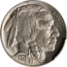 1921-P Buffalo Nickel PCGS MS63 Great Eye Appeal Strong Strike