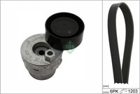 INA Keilrippenriemensatz 529 0009 10 FüR Renault Nissan Dacia