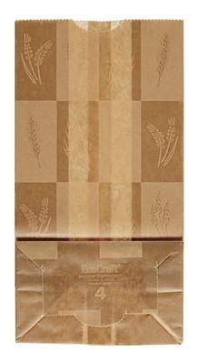 Bagcraft Papercon 300282, 4-Pound Ecocraft Waxed Bakery Bag, Artisan Design